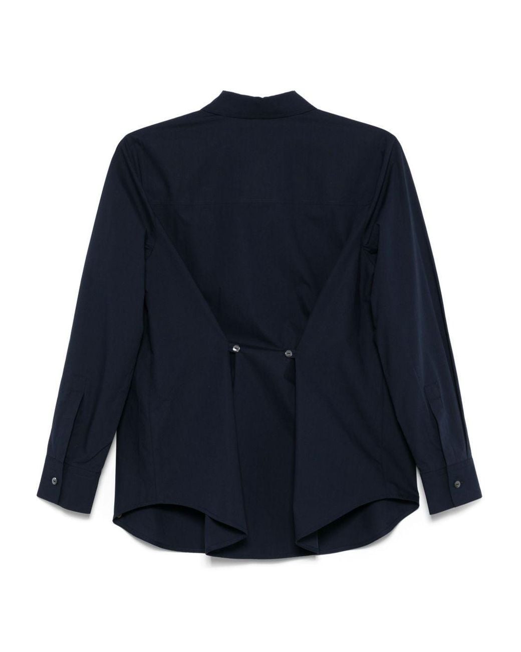 P.A.R.O.S.H. Blue Long-Sleeved Shirt