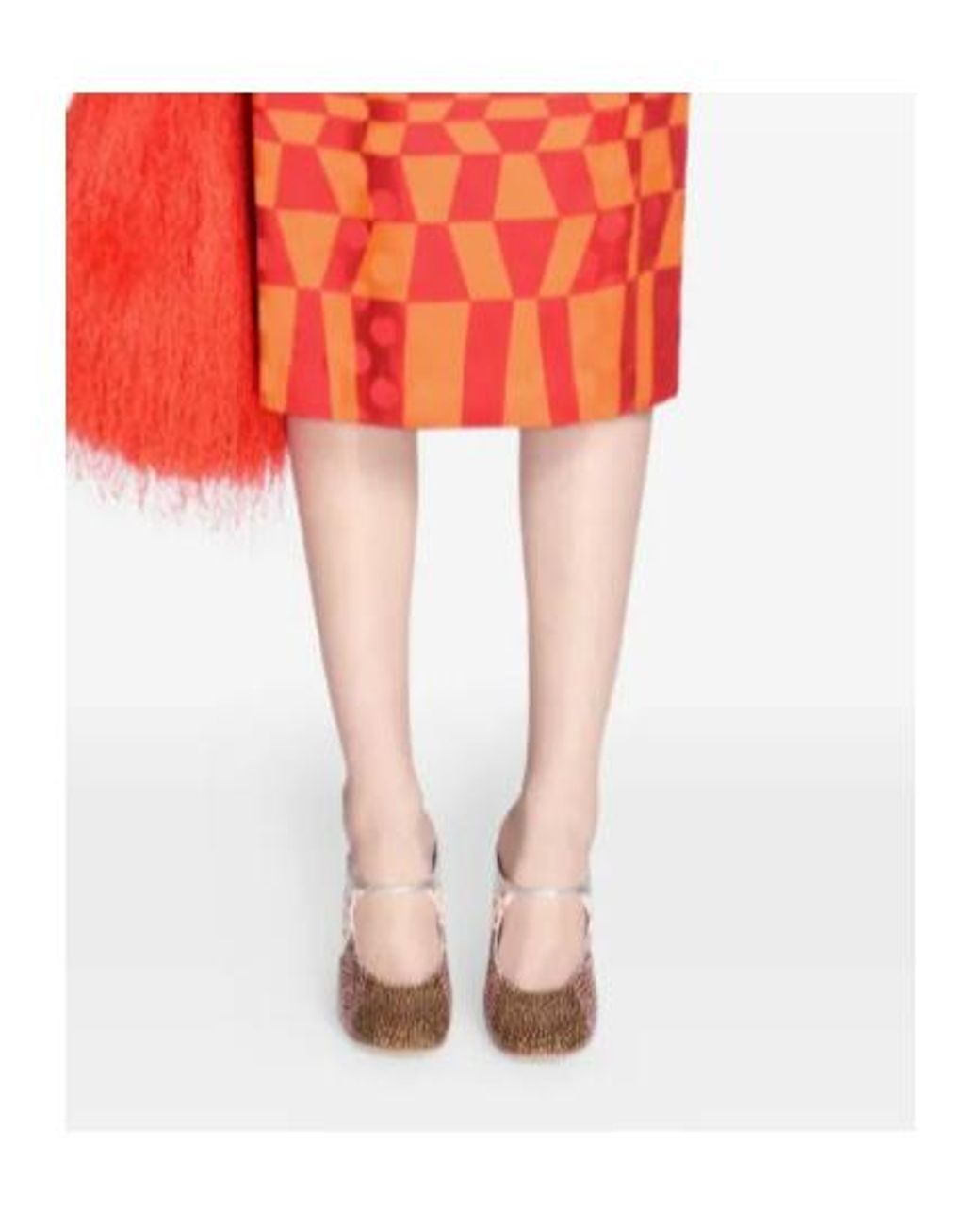 Dries Van Noten Pink Patchwork Heeled Mules