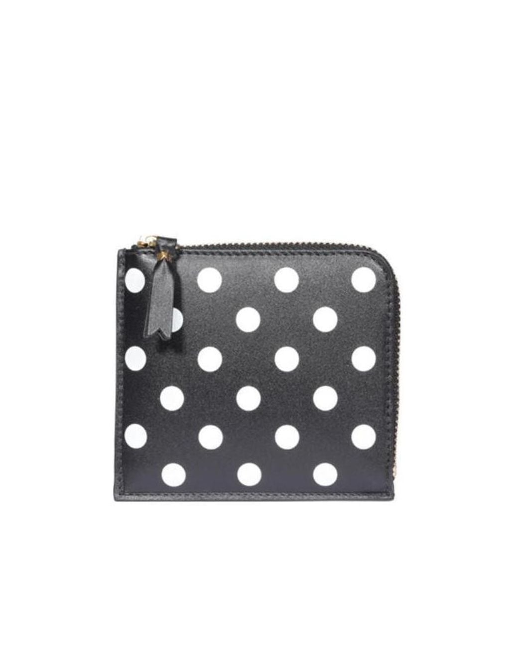 Comme des Garçons White Comme Des Garçons Wallet Polka Dot Wallet