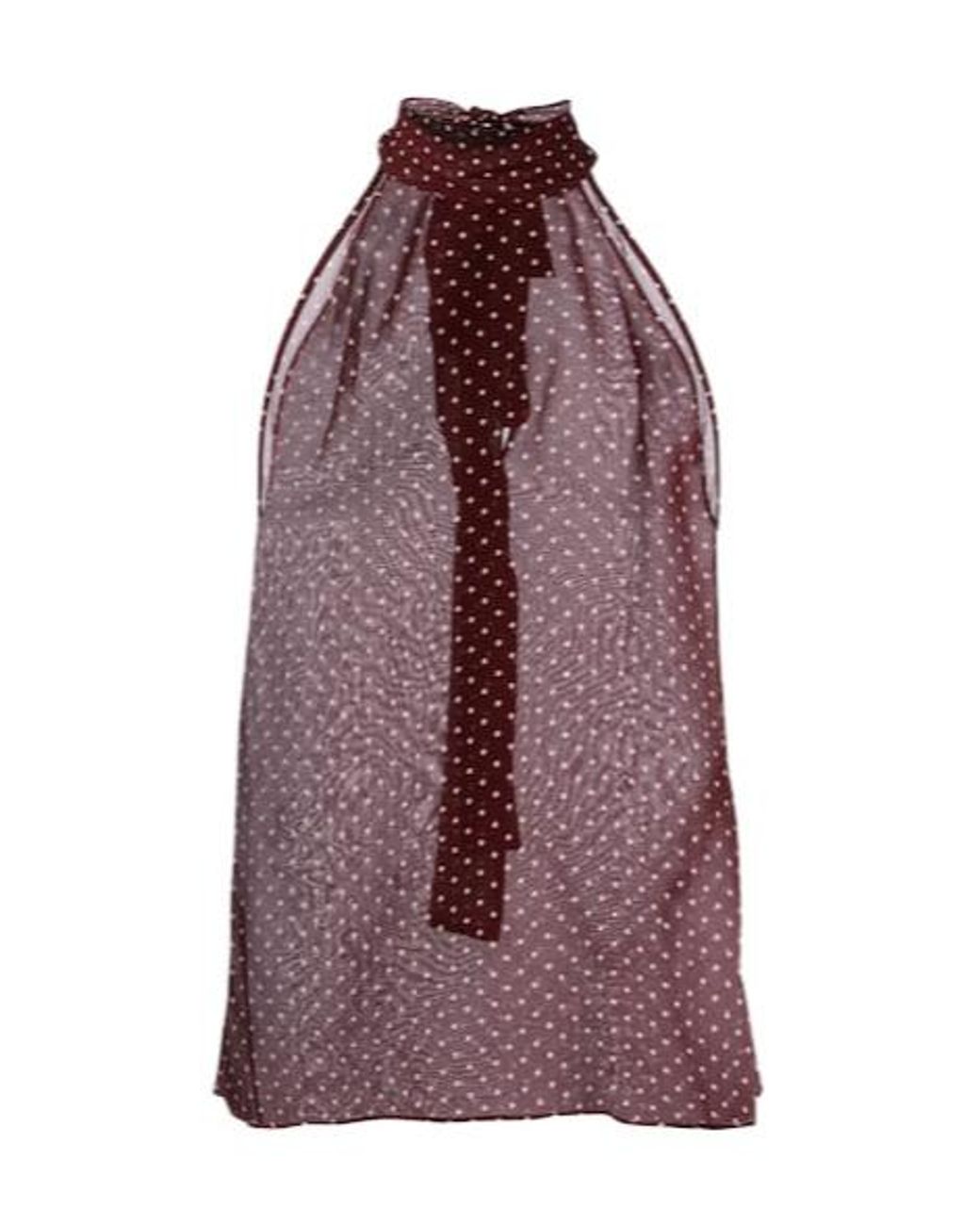 Nili Lotan Purple Halter Neck Cardigan