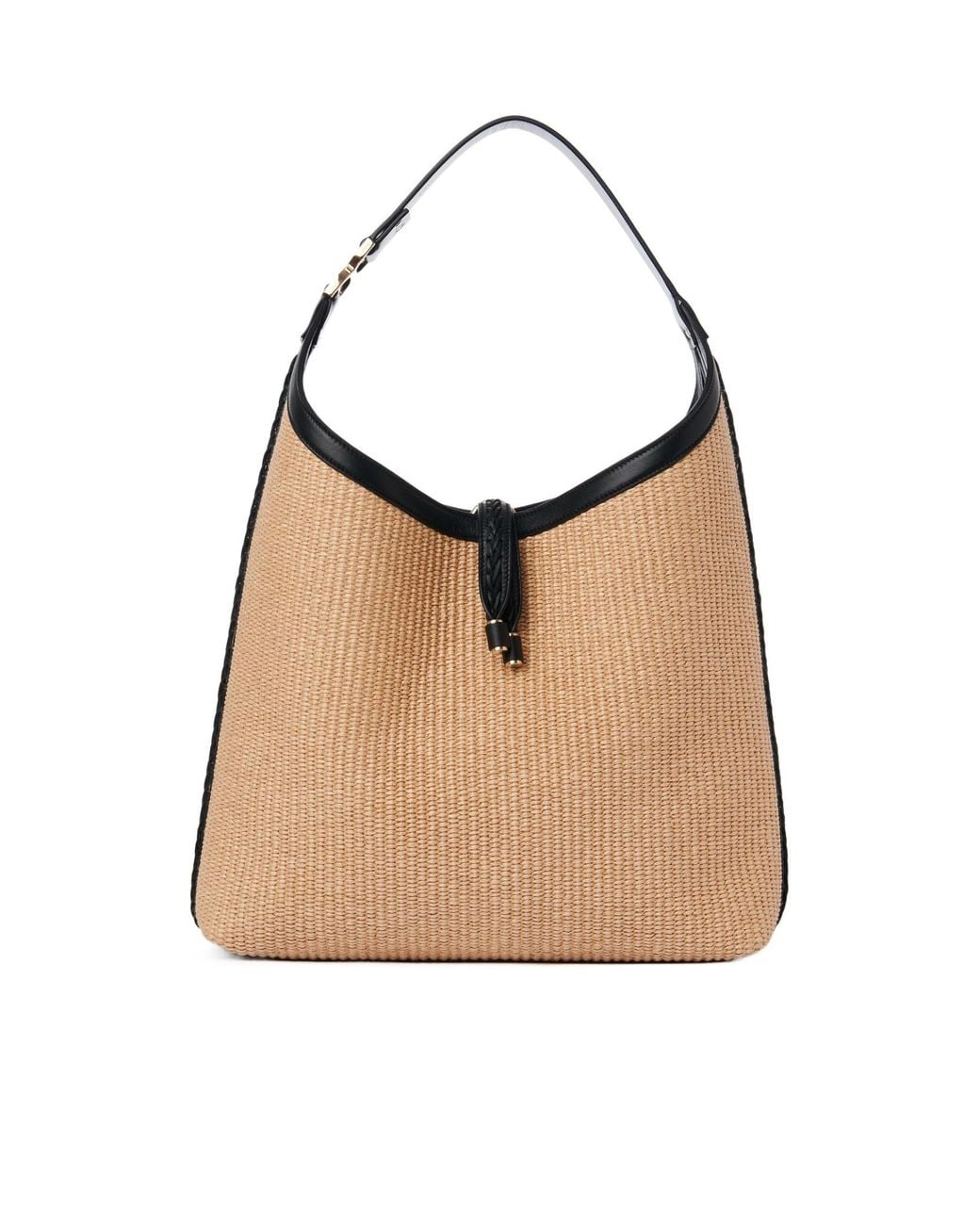 Chloé Natural Chloé Marcie Tassel Detailed Tote Bag
