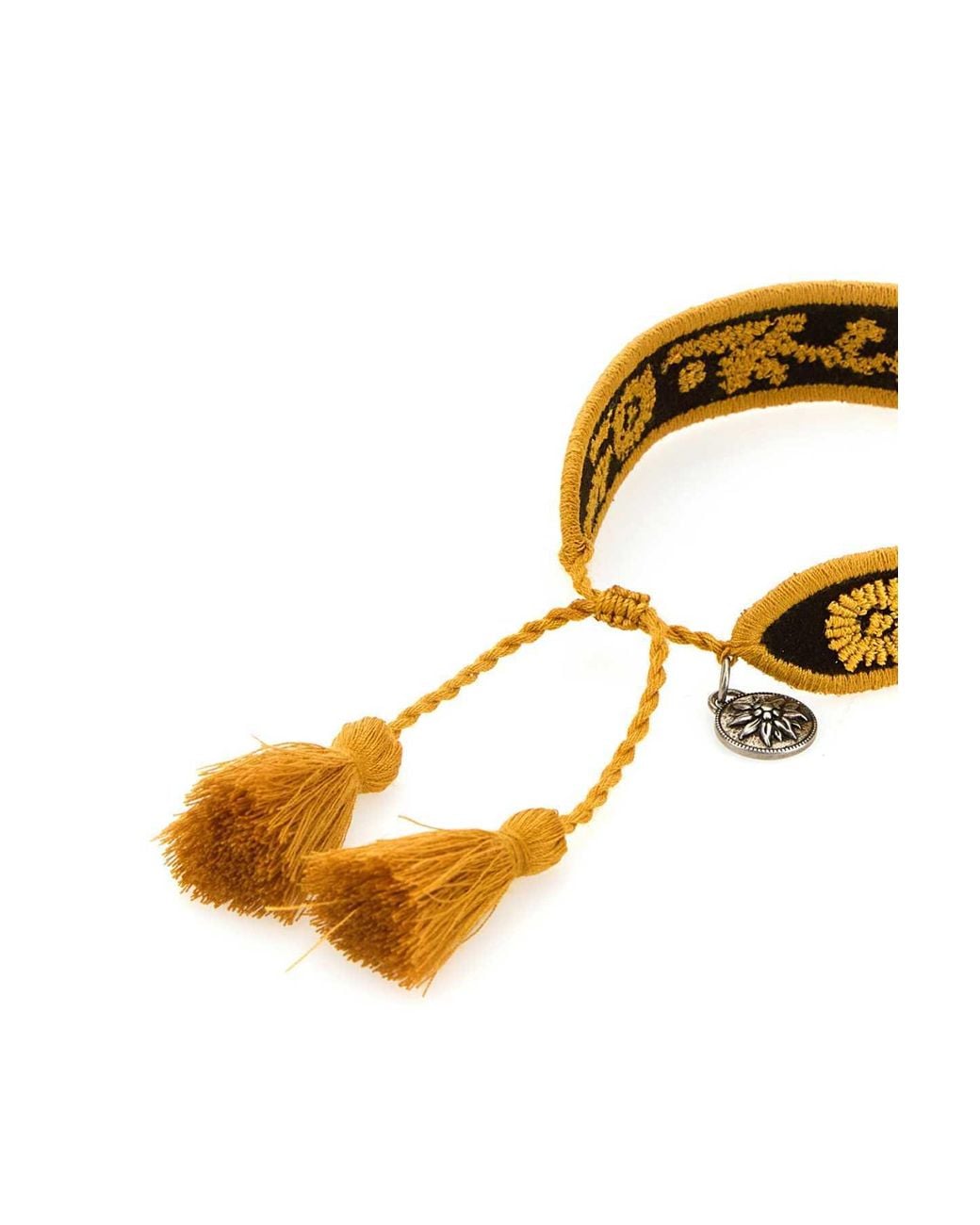 Prada Metallic Two-Toned Bracelet