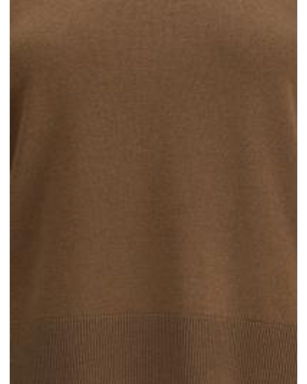 Max Mara Brown 'S Idoneo V-Neck Jumper