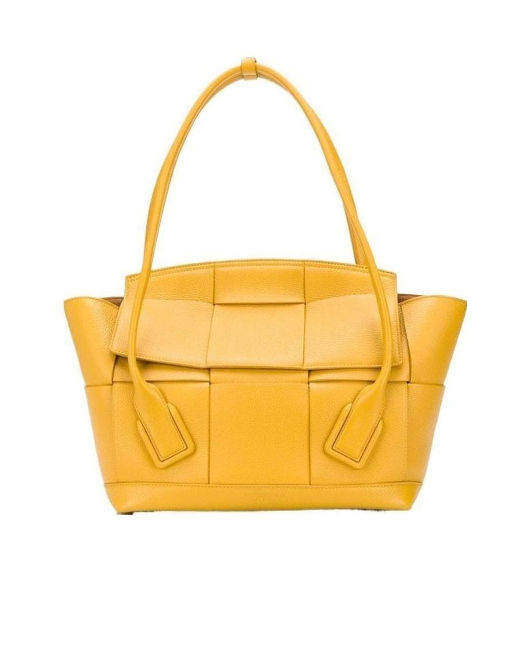 Bottega Veneta Yellow Medium Arco Tote Bag