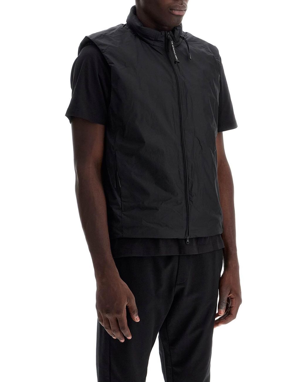 C P Company Black Logo Jacket for men