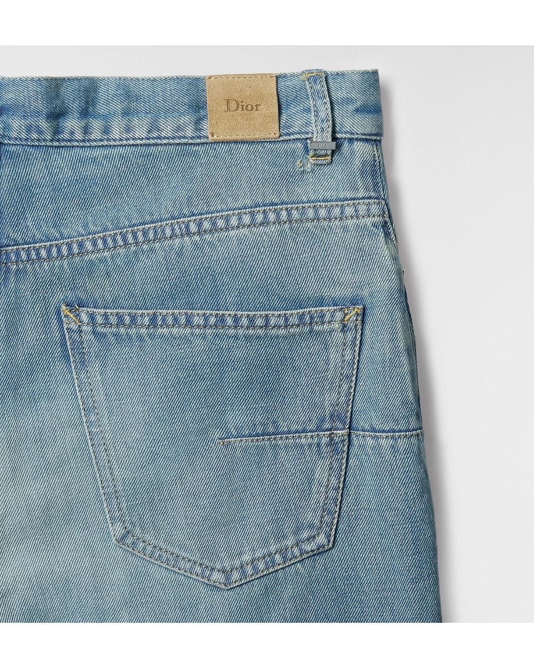 Dior Blue Iviera Flared Jeans