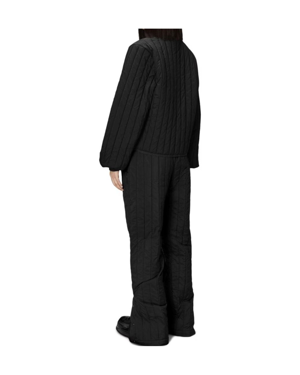 Rains Black Banja Liner Bomber Jacket