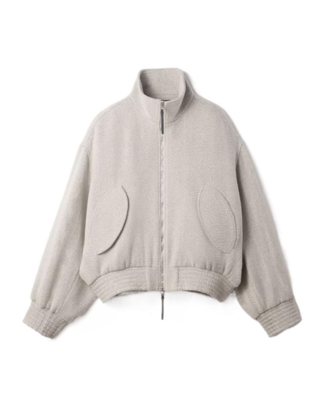 Jacquemus Gray Le Bomber Losange Zip Jacket for men