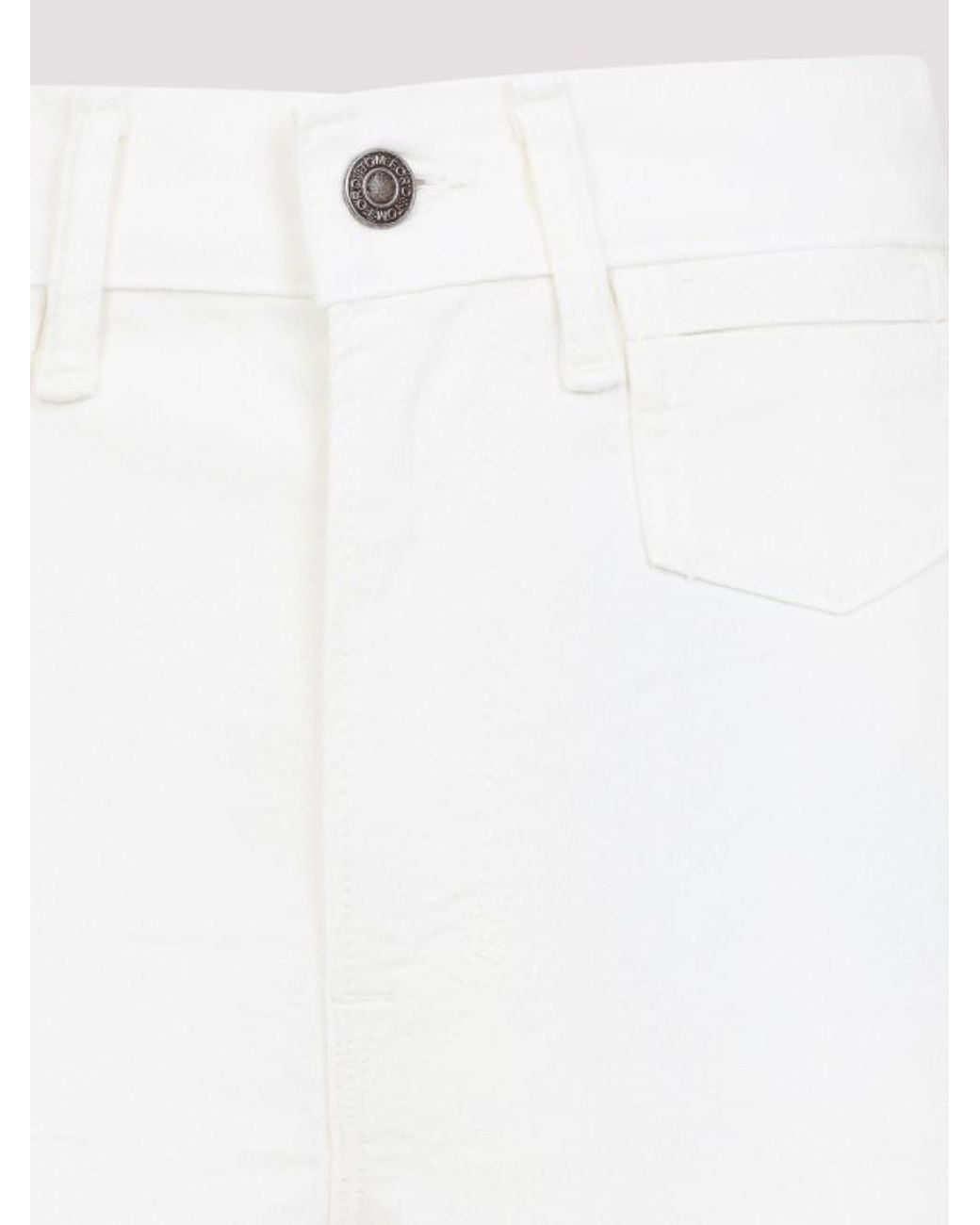 Tom Ford White Logo-Patch Flared Trousers