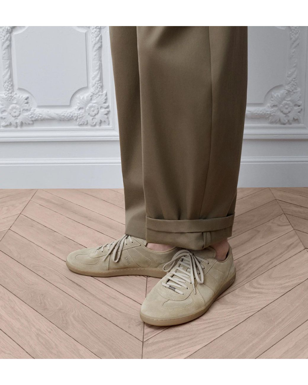 Dior Brown Homme B01 Matchpoint Sneakers for men
