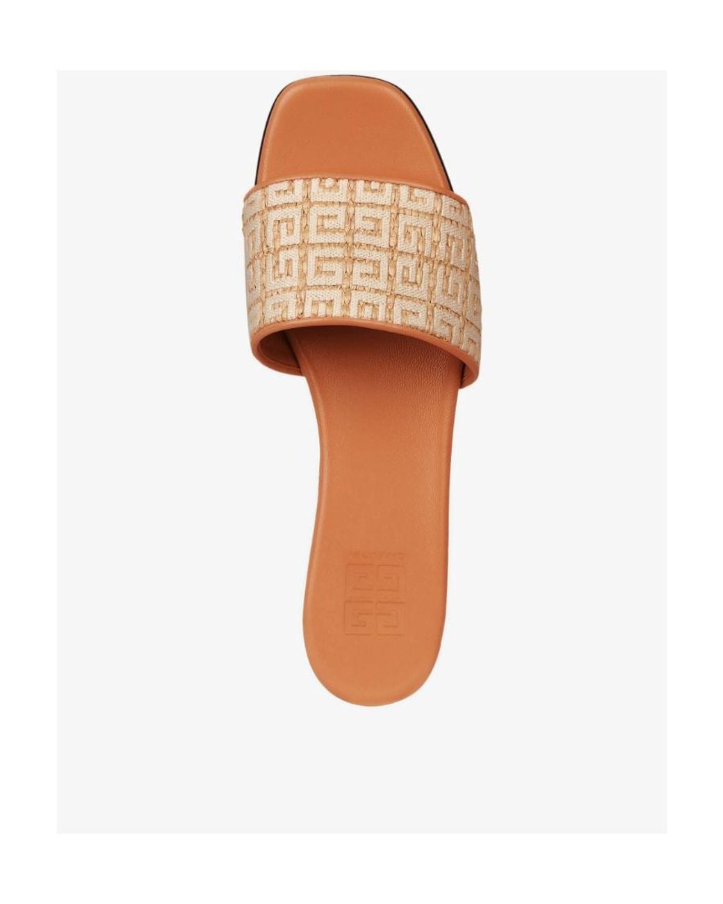 Givenchy White Flat Sandals