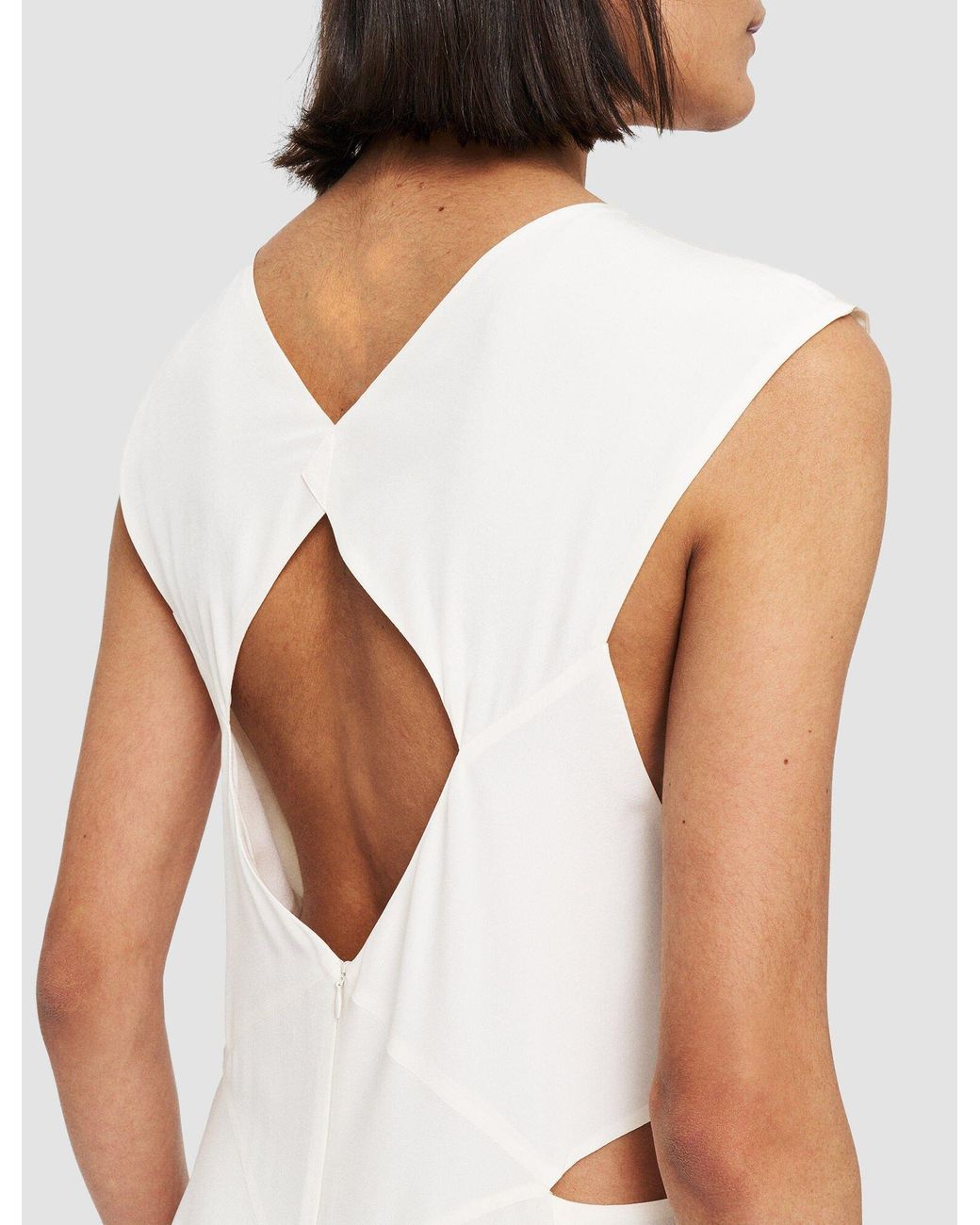 Joseph White Sleeveless Dress