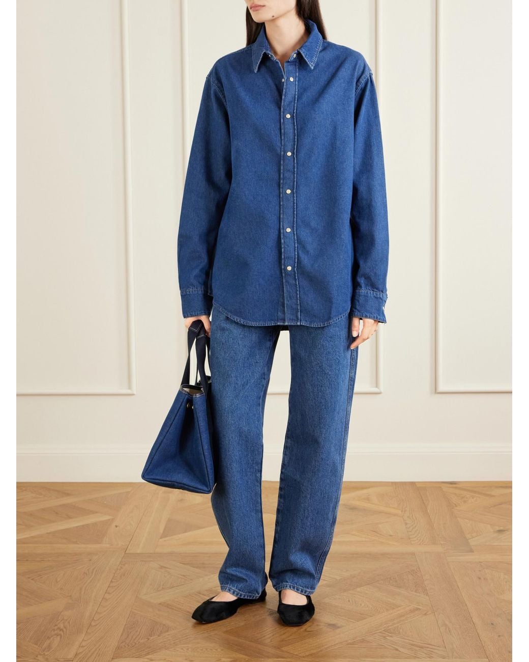 Matteau Blue Denim Shirt