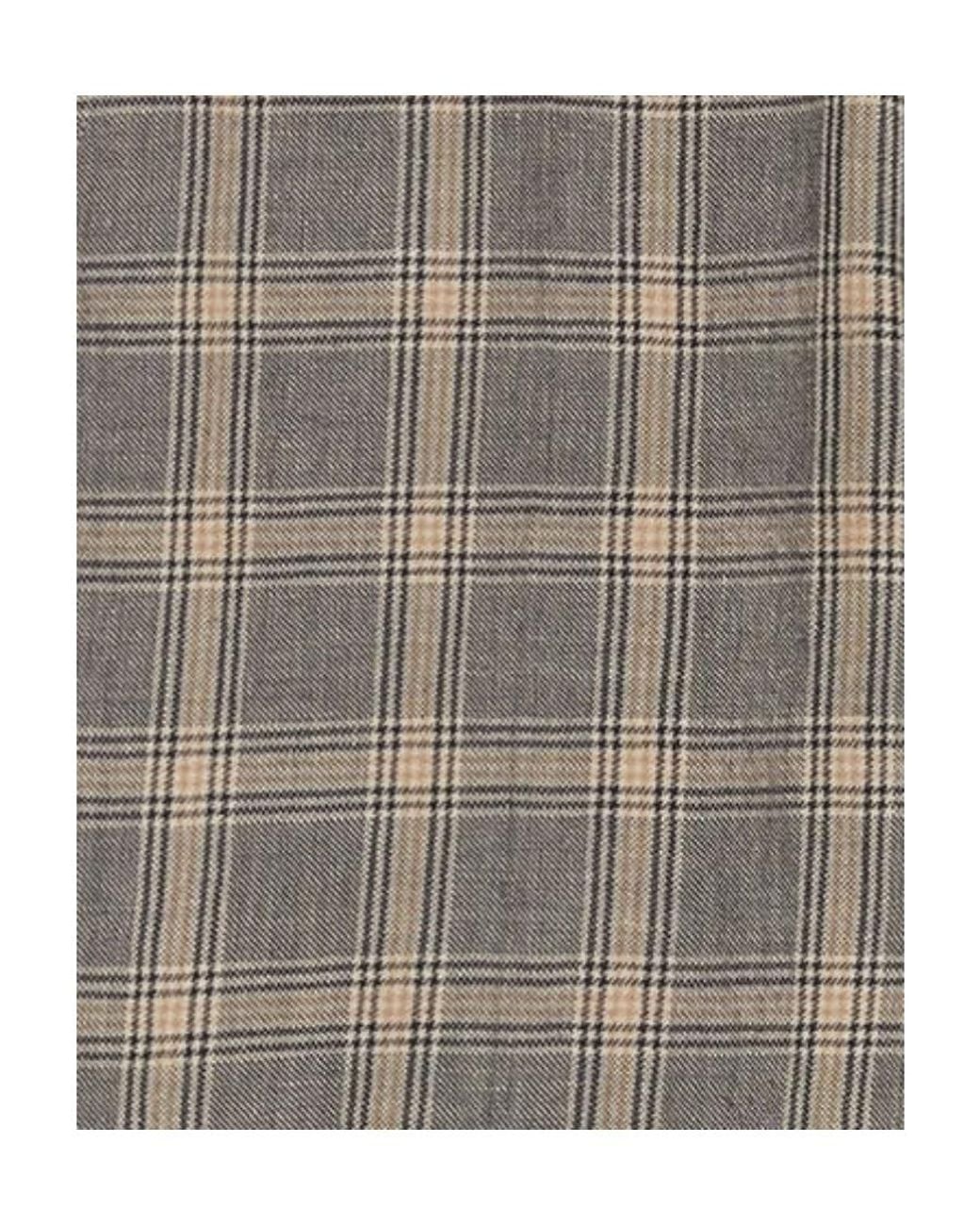 Gucci Gray Prince Of Wales Checked Tailored Trousers