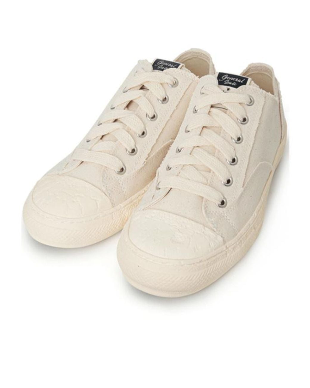 Maison Mihara Yasuhiro Natural Low-Top Sneakers for men
