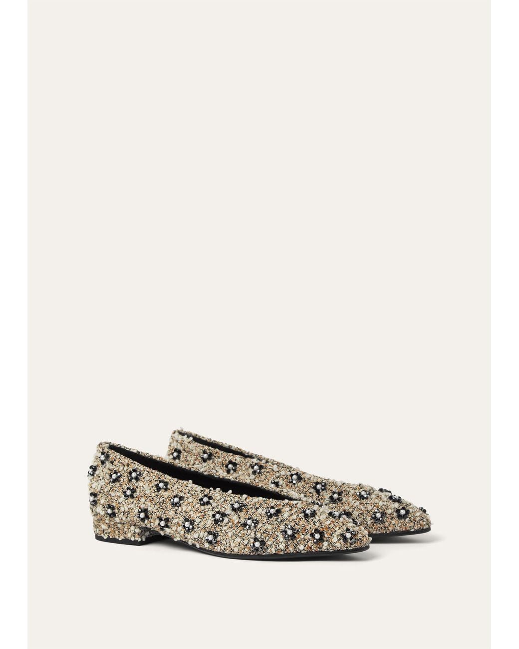 Loro Piana Multicolor Rebecca Ballet Flats