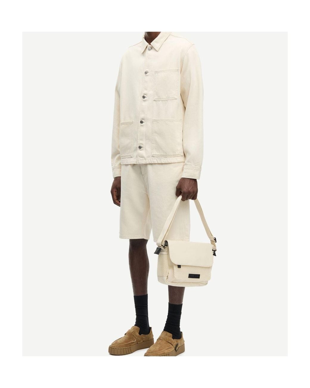 Samsøe & Samsøe Natural Samsøe Samsøe Sachore Denim Jacket for men