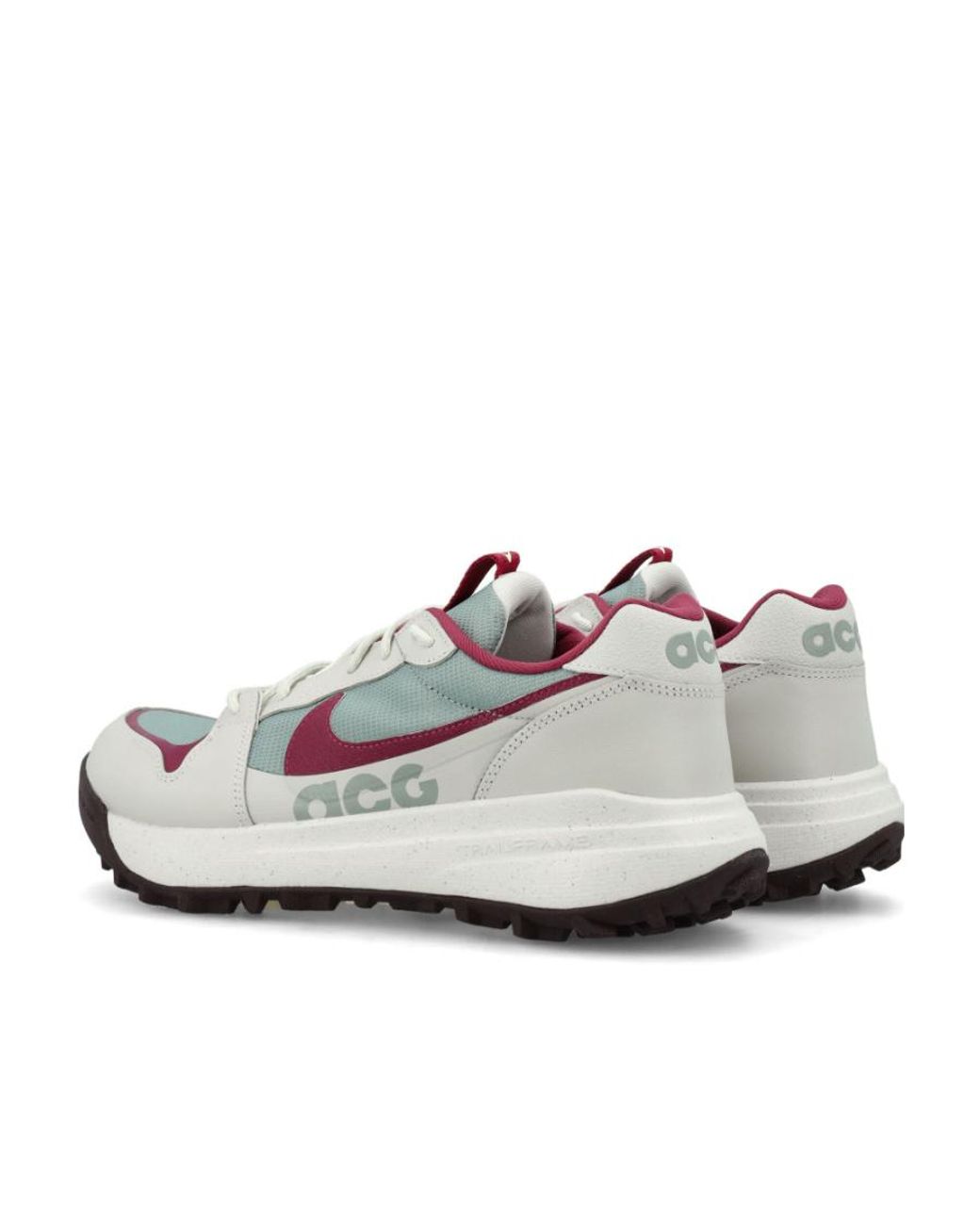 Nike White Acg Lowcate Lace-Up Sneakers for men
