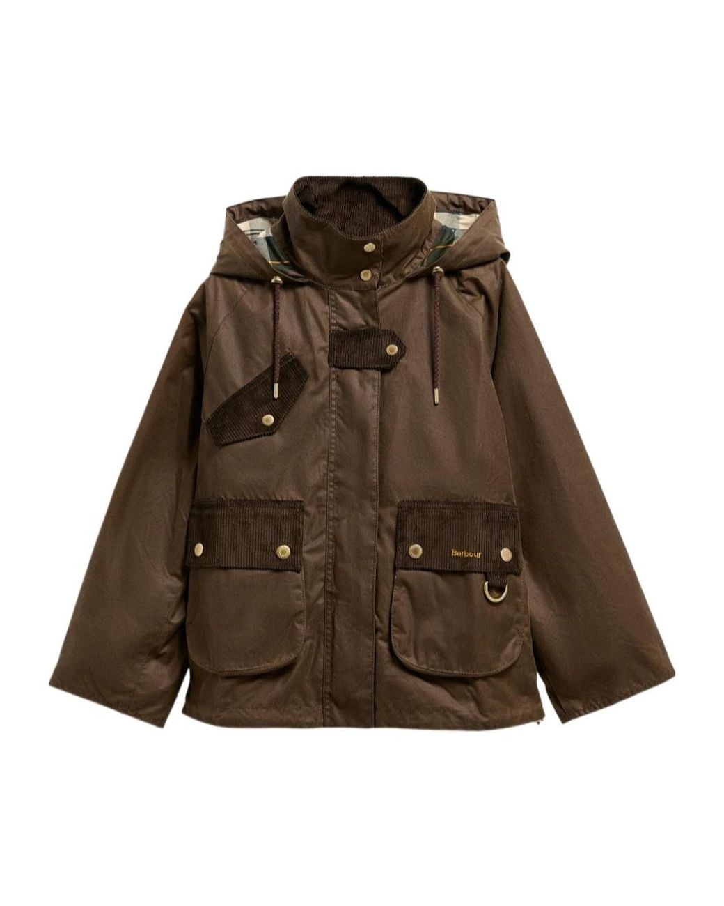 Barbour Brown Willowmere Waxed Jacket