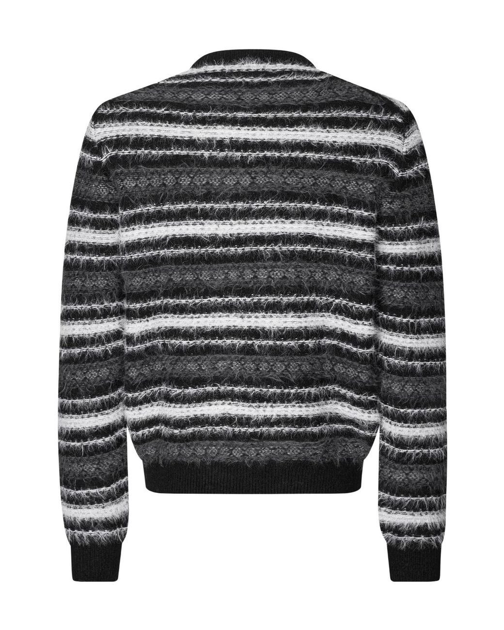 Samsøe & Samsøe Black Samsøe Samsøe Safinnley Striped Knitted Sweater for men