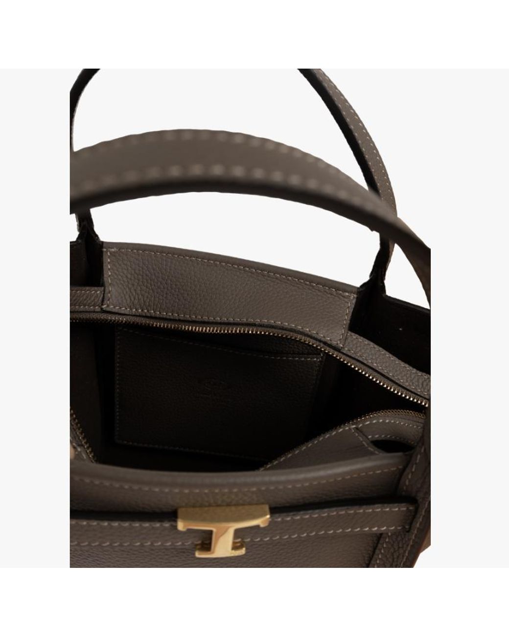 Tod's Brown Tim Mini Shoulder Bag