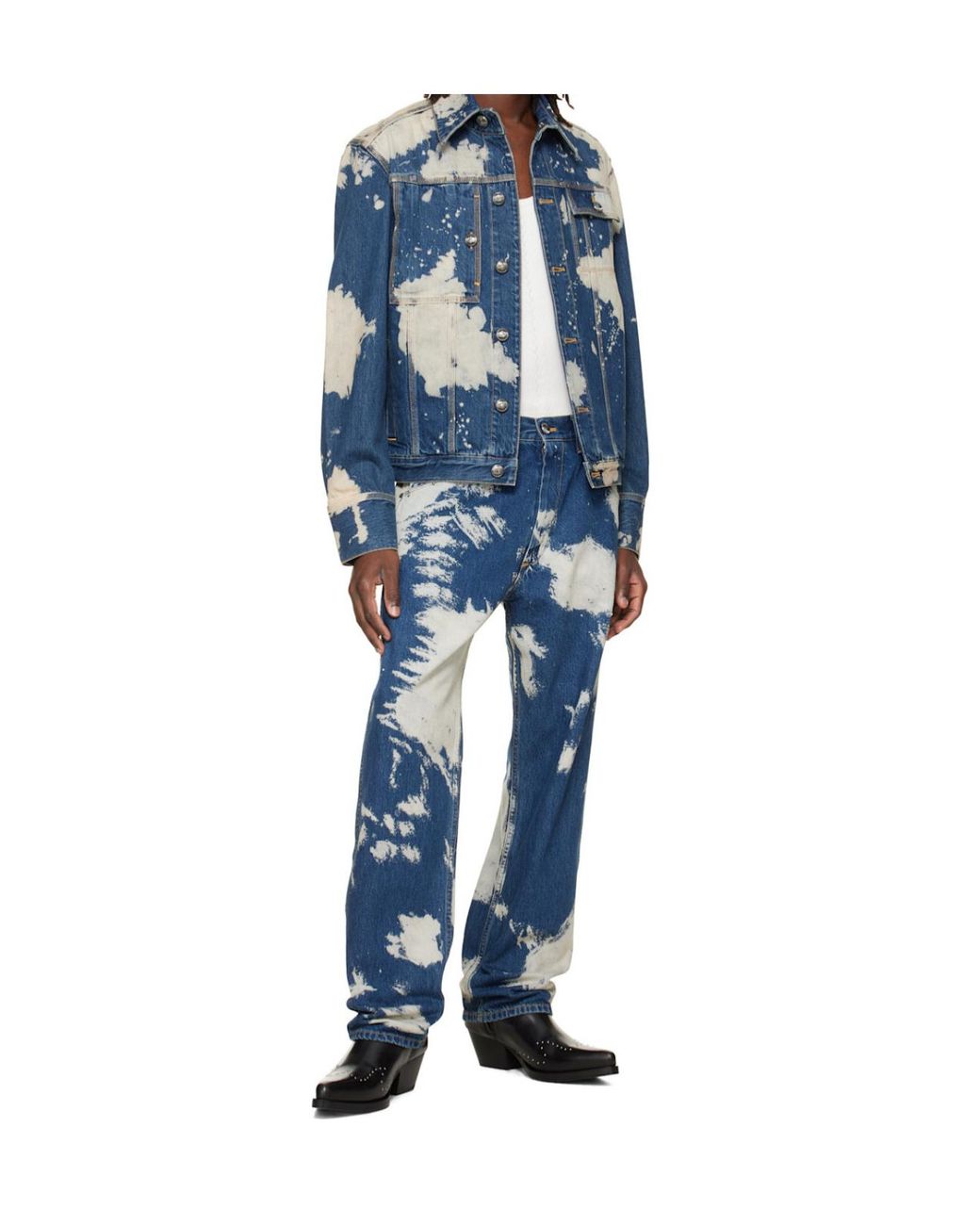 Vivienne Westwood Blue Worker Jacket for men