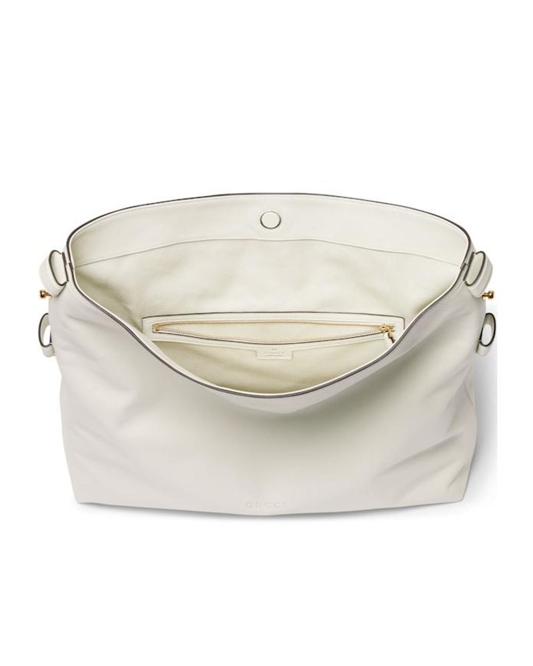 Gucci Natural Beatrix Large Tote Bag, Leather