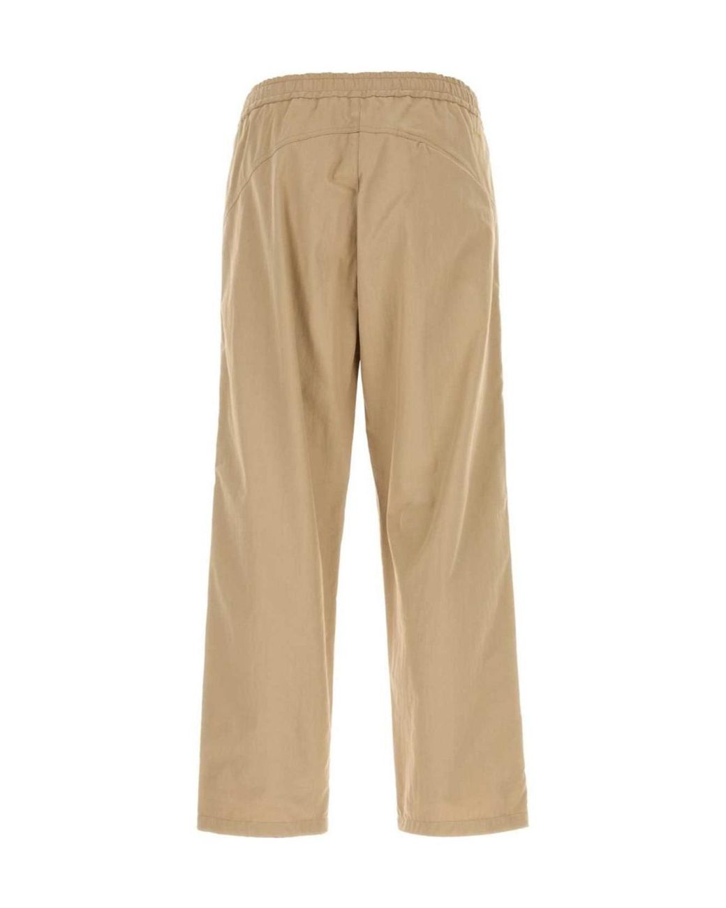 Herno Natural Laminar Elastic-Waist Straight-Leg Pants for men