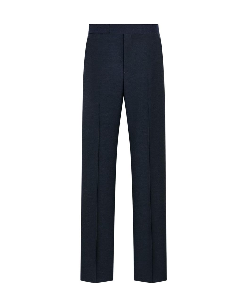 Dior Blue Pants With Satin Detailing for men