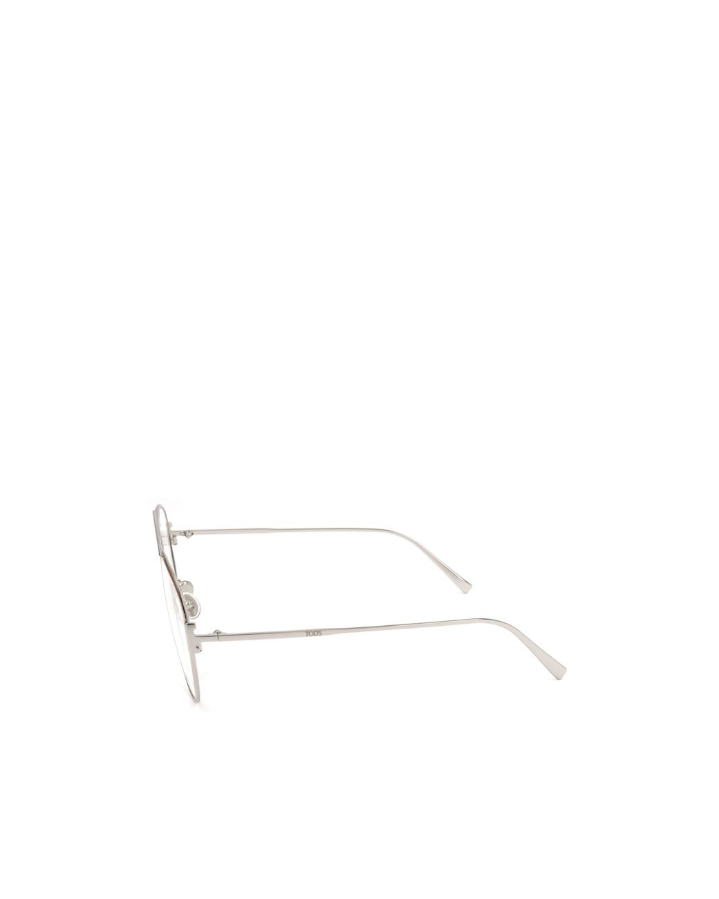 Tod's White Geometric Frame Flat Mirror