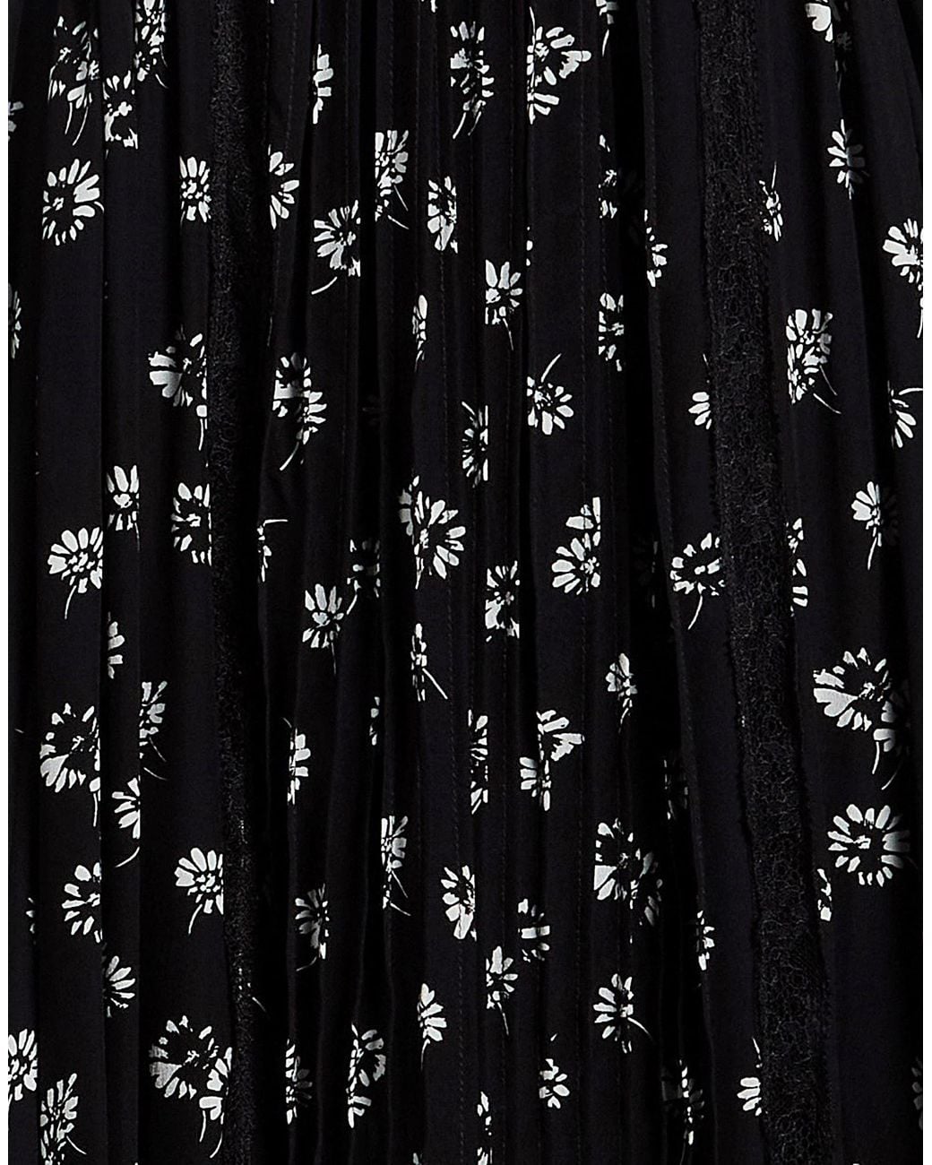 Dolce & Gabbana Black Pleated Dresses