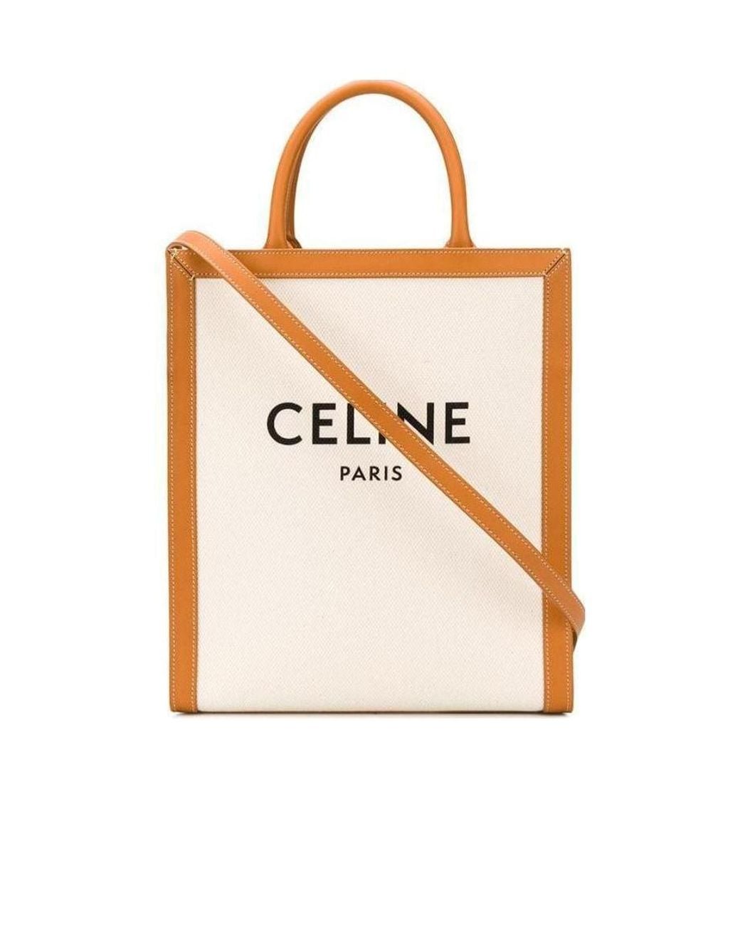 Céline Pink Small Vertical Cabas