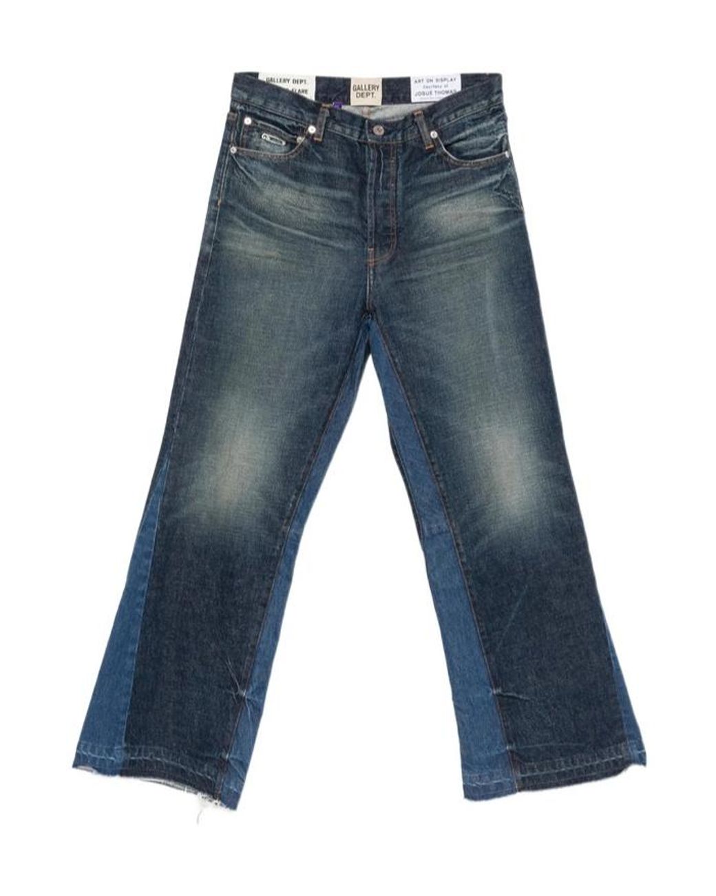 GALLERY DEPT. Blue Belt Loop Jeans for men