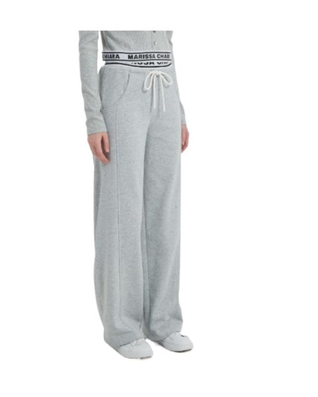 Marissa Chiara Gray Drawstring Sweatpants