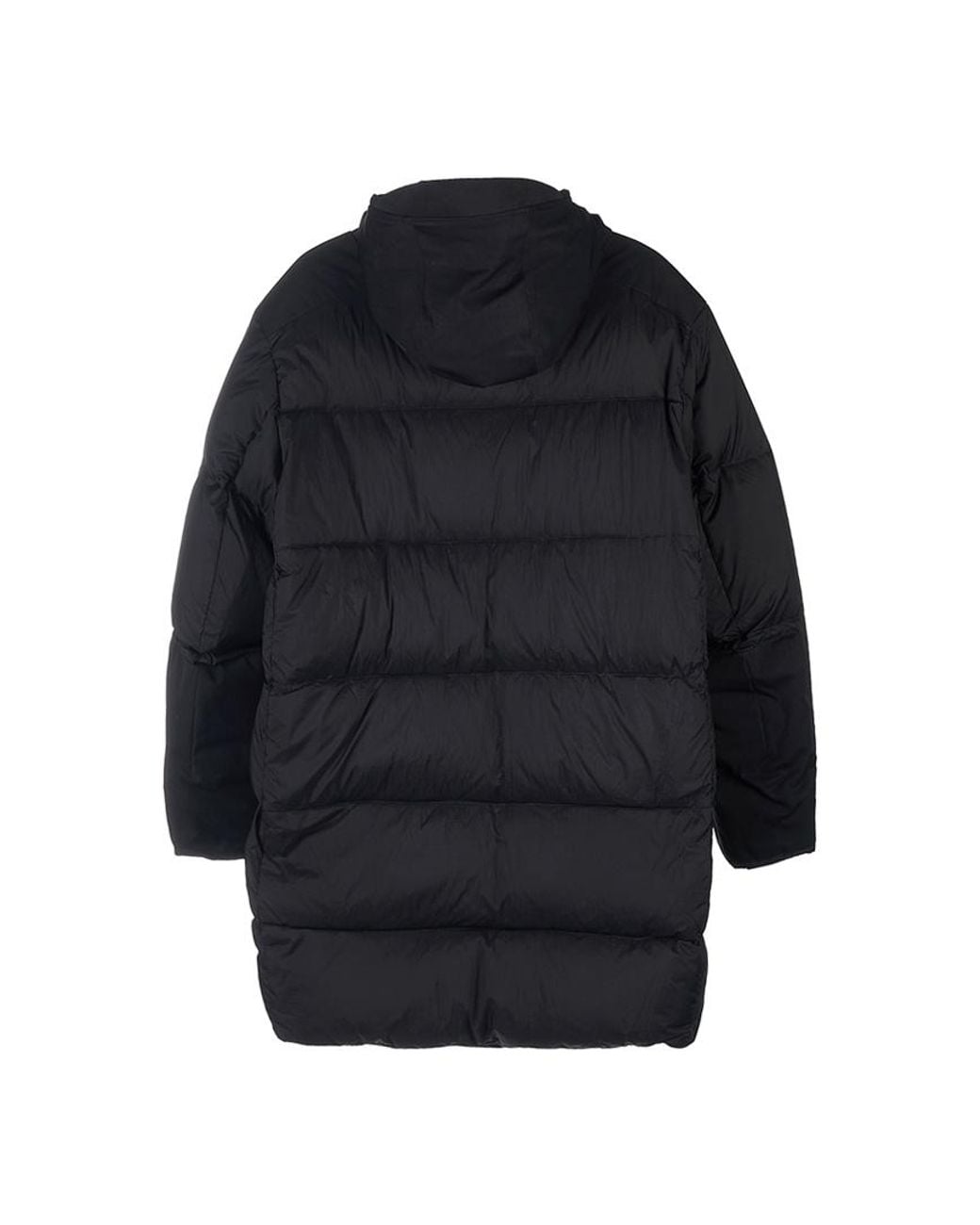C P Company Blue Hooded Puffer Jacket for men