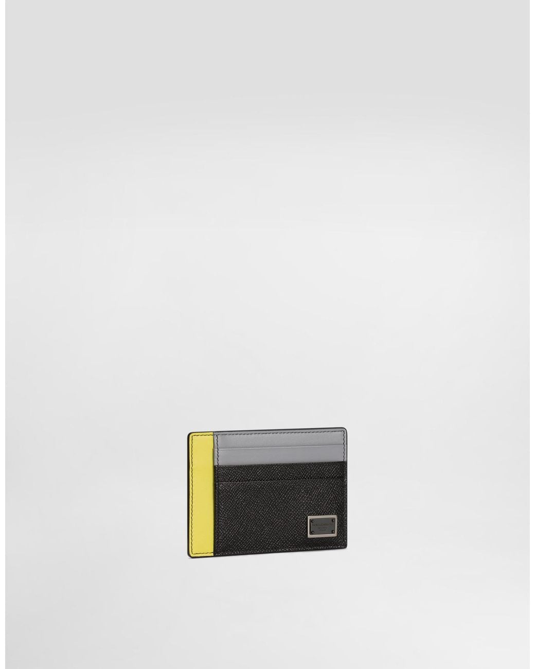 Dolce & Gabbana Black Dauphine Card Holder for men