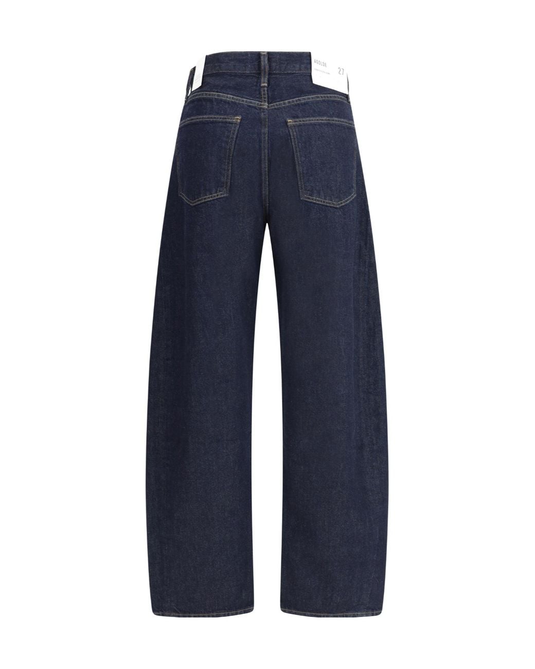 Agolde Blue Luna High Rise Pieced Taper Jeans
