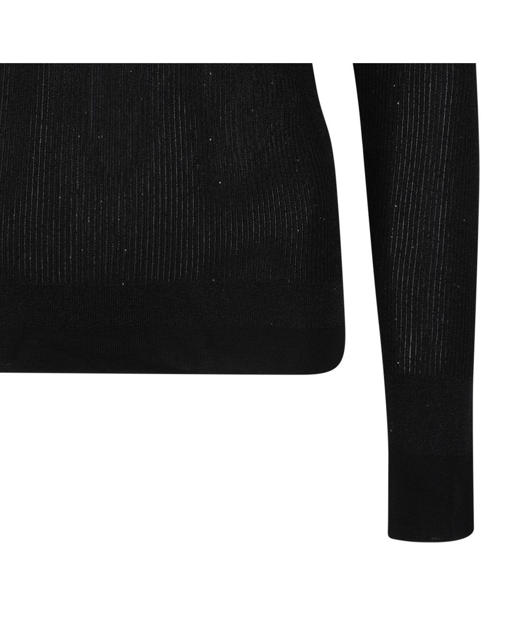 Tom Ford Black Long Sleeve Crewneck Jumper