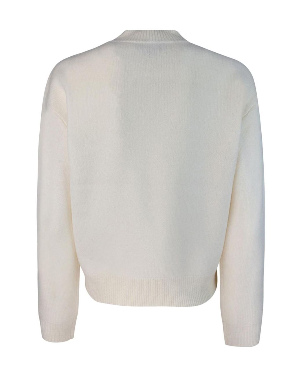A.P.C. Gray Crewneck Knitted Jumper