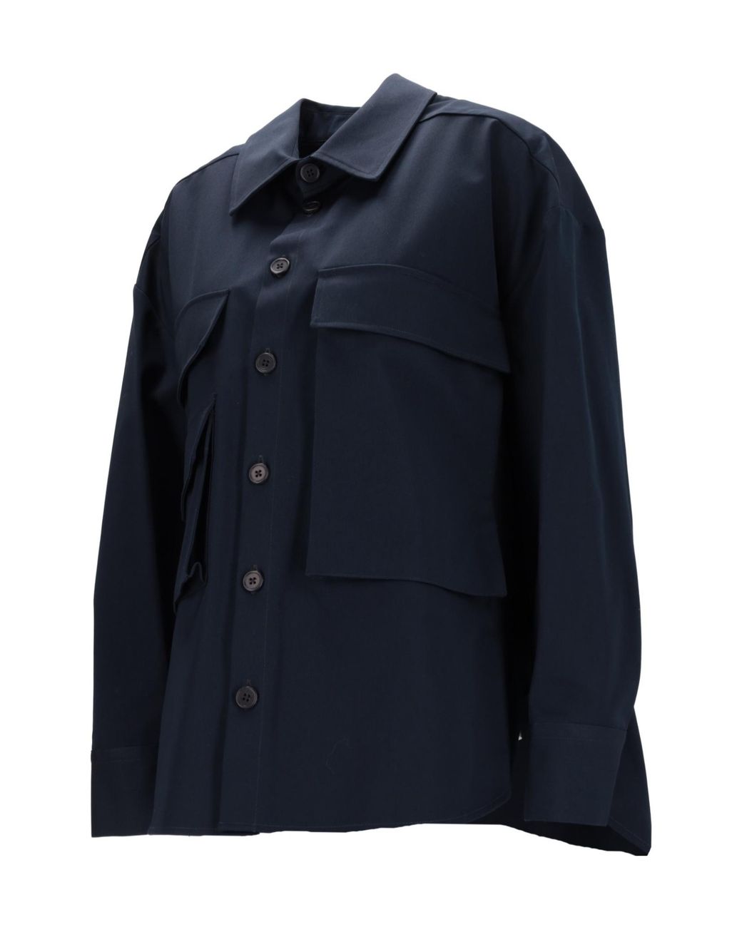 P.A.R.O.S.H. Blue Button-Down Shirt
