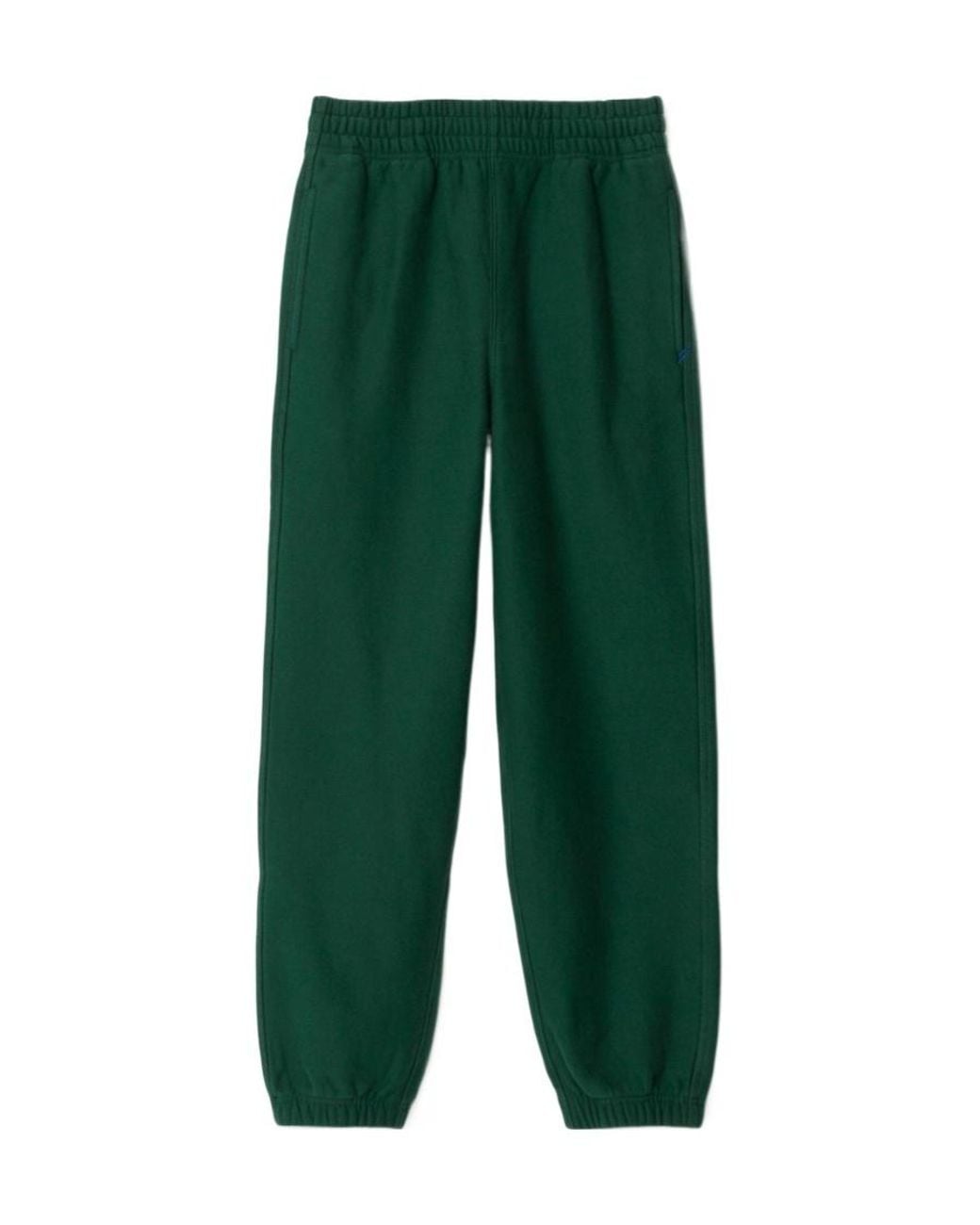 Burberry Green Logo Patch Sweatpants