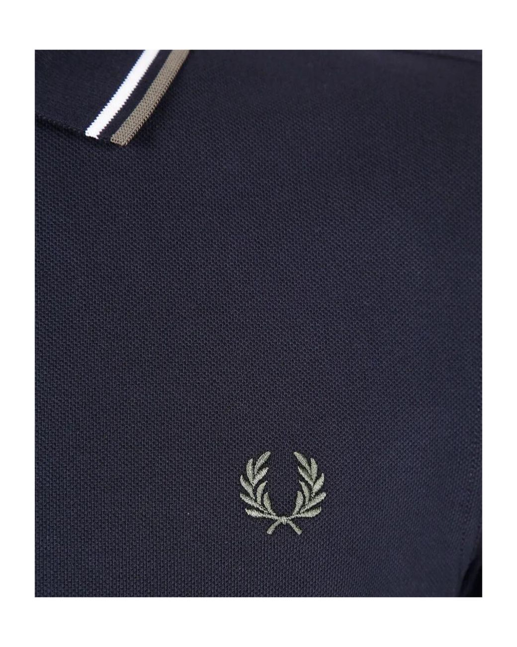 Fred Perry Blue Logo Polo Shirt for men