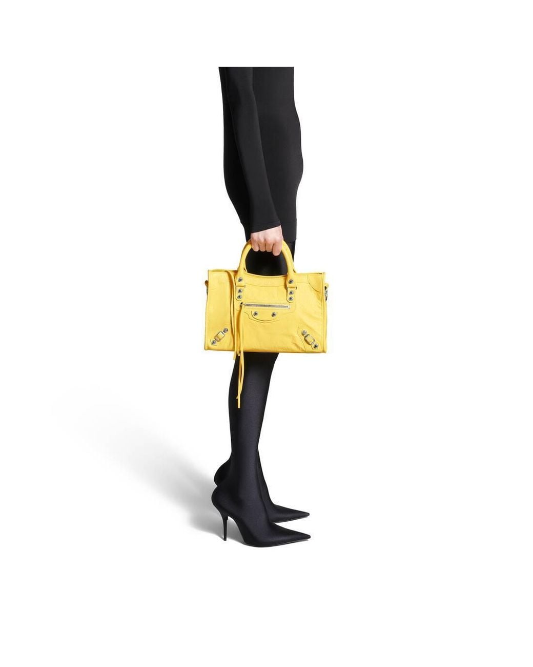 Balenciaga Yellow Le City Bag Small