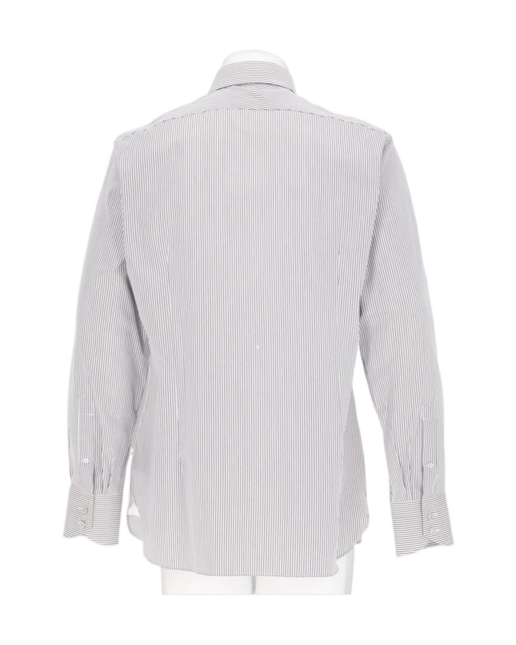 Tom Ford White Striped Button-Up Shirt for men