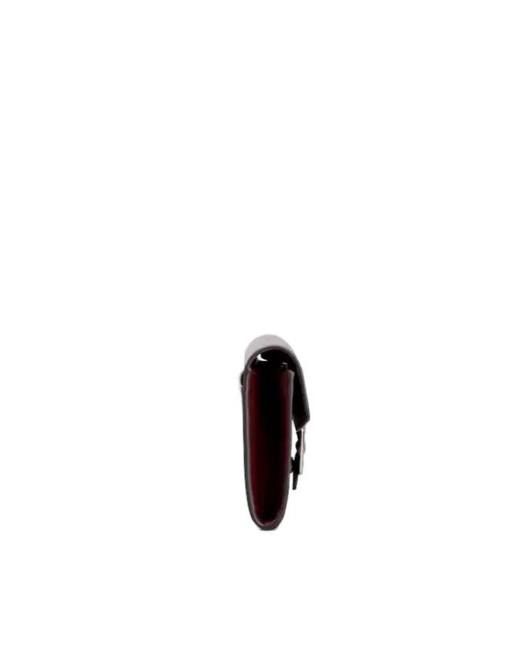 Roger Vivier Purple Belle Vivier Chain Wallet