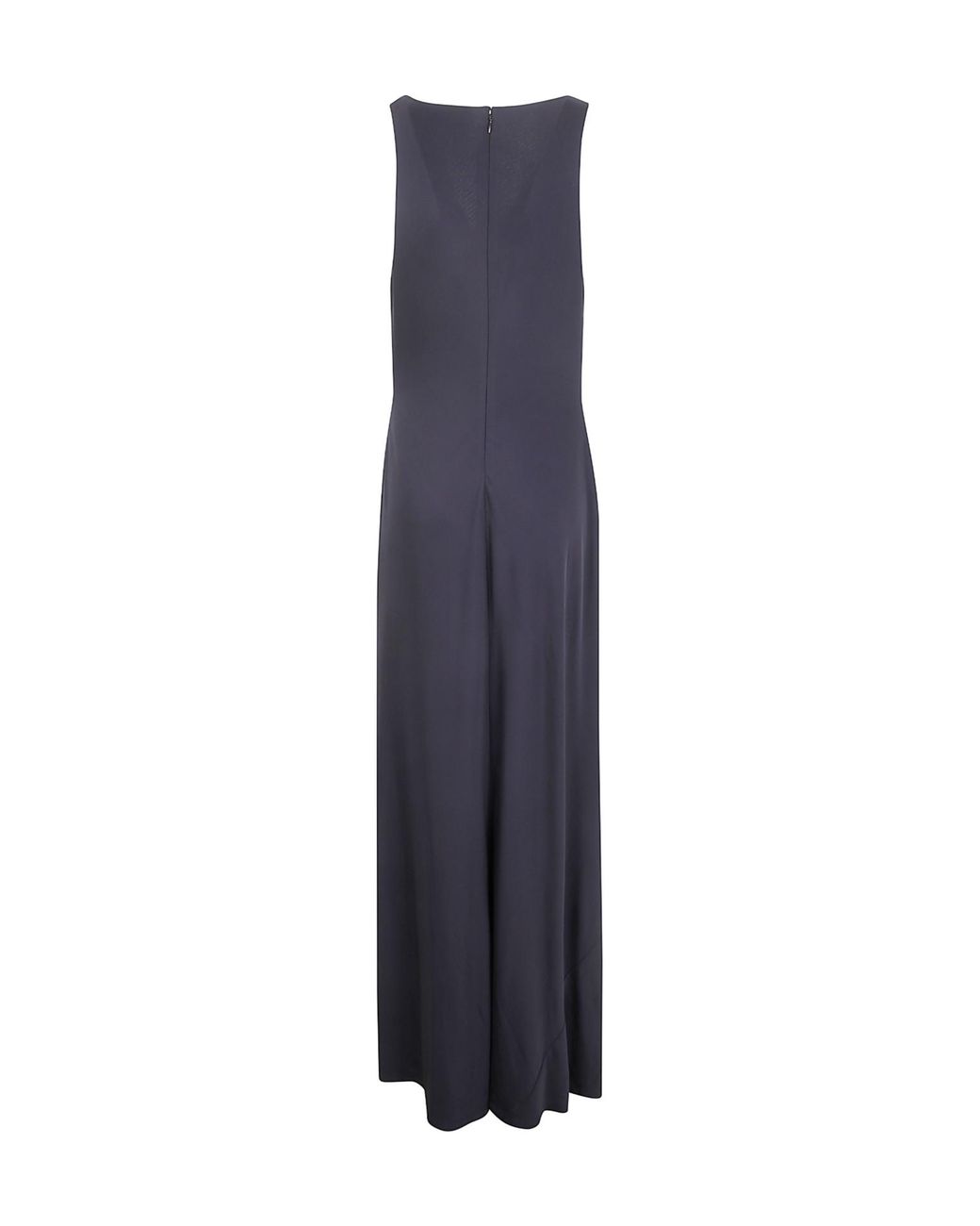 Ralph Lauren Blue Lauren Elkanah Sleeveless Gown Dress