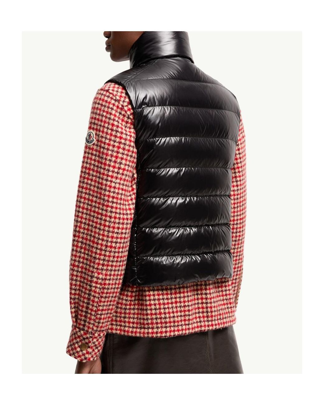 Moncler Black Waistcoats