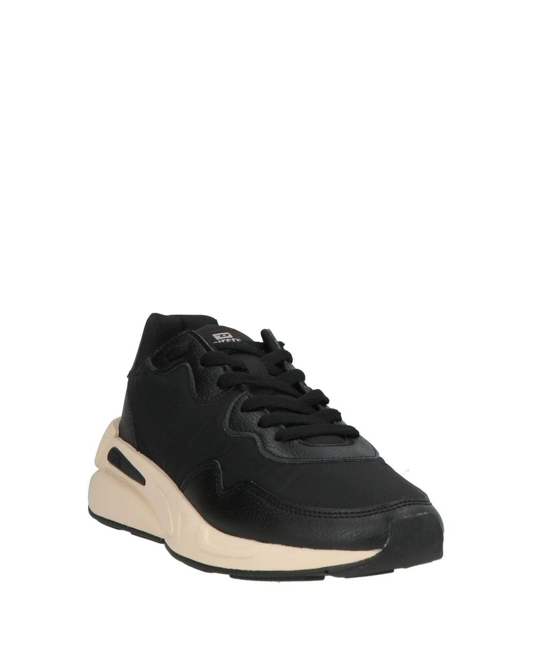 DIESEL Black Low-Top Casual Shoes for men