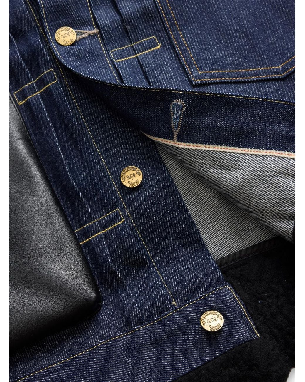 Sacai Blue Levi's X Jacket for men