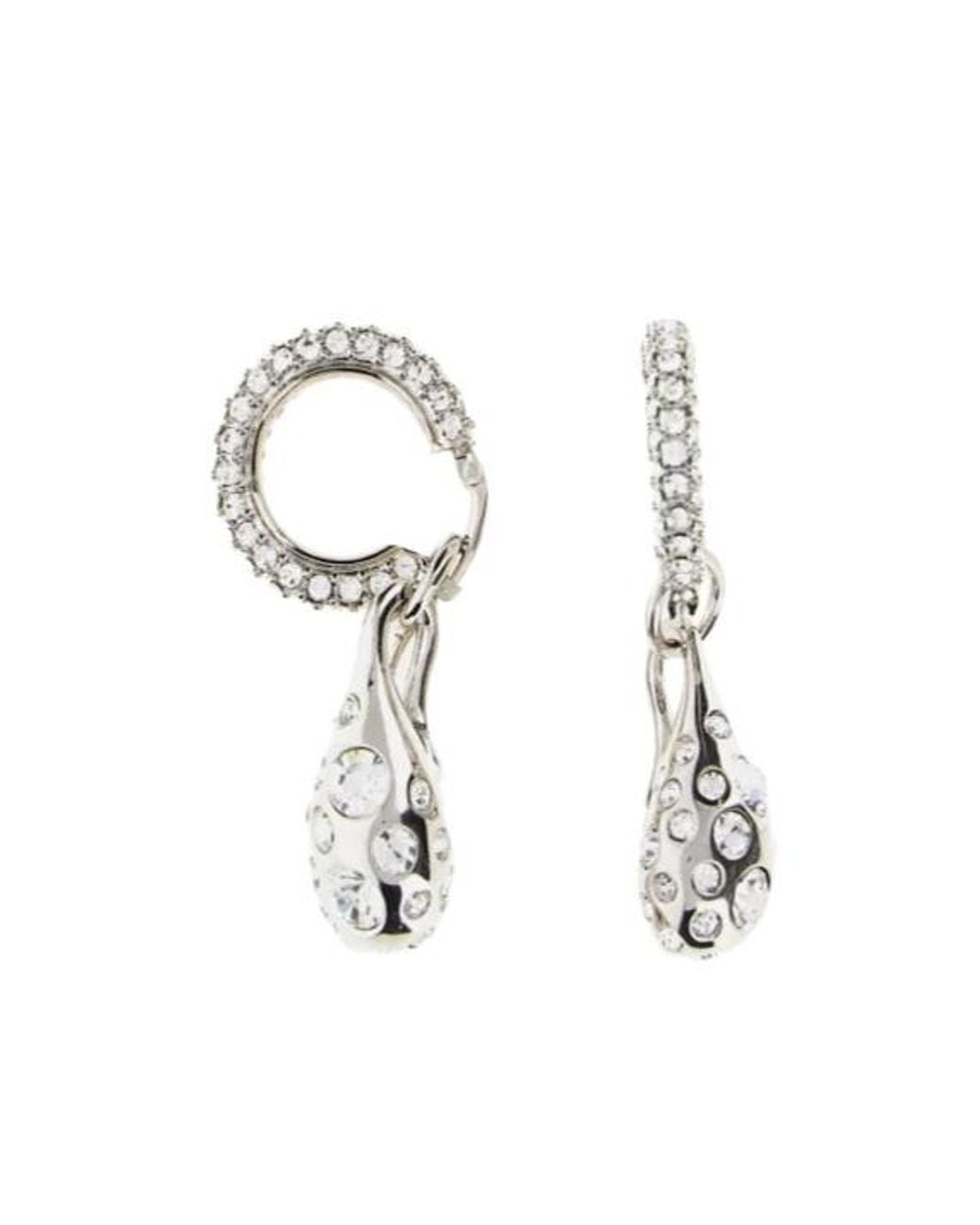 Marni White Zoo Poodle Earrings